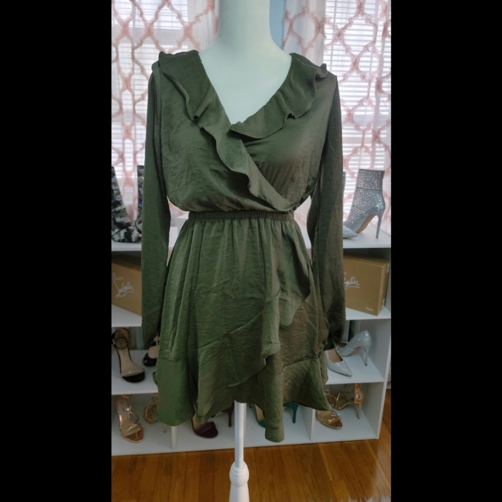 Satin dress